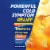 Theraflu Combo Daytime and Nighttime Severe Cold Relief Powder, Honey Lemon Flavor Perspective: back