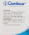 Contour Blood Glucose Test Strips Perspective: back