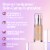 Revlon Illuminance Skin-Caring Foundation 501 Toasted Caramel Perspective: back