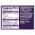 ZzzQuil Wildberry Vanilla Flavor PURE Zzzs Melatonin Sleep Aid Gummies Perspective: back