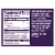 ZzzQuil Wildberry Vanilla Flavor PURE Zzzs Melatonin Sleep Aid Gummies Perspective: back