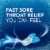 Vicks VapoCOOL Winterfrost Flavor SEVERE Medicated Sore Throat Drops Perspective: back