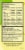 Senokot® Regular Strength Natural Vegetable Laxative Tablets Perspective: back