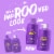 Aussie Miracle Curls Shampoo and Conditioner Set with Coconut Oil Paraben Free Perspective: back