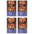 FLATOUT Thin Pizza Crust RUSTIC WHITE, 6 Pack | 4 Count Perspective: back