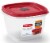 Rubbermaid Easy Find Vented Lid 7-Cup Food Storage Container (Pack of 24) Perspective: back