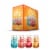 Cali Squeeze Citrus Wheat Ale Craft Beer Variety Pack Perspective: back