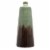 21  Glass Vase W/ Gold Ring, Chestnut Perspective: back