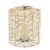 Rattan, S/2 15/18  Hurricane Candle Holder, Nat Perspective: back