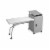 Oklahoma Sound Edupod Series Metal Teacher's Desk and Lectern Combo in Gray Perspective: back