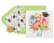 Papyrus Graduation Card (Floral Cap) Perspective: back