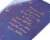 American Greetings #61 Graduation Gift Card Holder (Stars and Moon) Perspective: back
