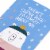 American Greetings #59 Christmas Card (There's Snow Way...) Perspective: back