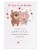 American Greetings Valentine's Day Card (Cute Bears) Perspective: back