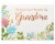 American Greetings #58 Mother's Day Card (Painterly Flowers) Perspective: back