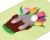 Papyrus Easter Card for Kids (Bunny in Flower Pot) Perspective: back