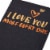 American Greetings Birthday Card for Husband - So Lucky (#32) Perspective: back