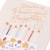 American Greetings Birthday Card for Daughter - Floral Cake (#31) Perspective: back