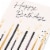 American Greetings #35 Birthday Candle Card Perspective: back