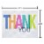 American Greetings #15 Blank Thank You Cards (Colorful) Perspective: back