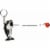 Hog Wild Toys Popper Orca Keychain Perspective: back