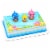 DecoPac Baby Shark Family Fun Cake Decoration Set Perspective: back