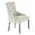 Jameson Velvet Upholstered Dining Chairs in Beige (Set of 2) Perspective: back