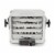 Dr. Heater 240V 6000W Garage Workshop Industrial Infrared Space Heater, White Perspective: back