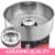 Electric Cotton Candy Maker With Cart Commercial Festival Sugar Floss Machine Perspective: back