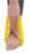 Gymnic Aku Textile Ring - Yellow Perspective: back