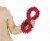 Gymnic Aku Textile Ring - Red Perspective: back