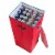 Wrapping Paper Storage Box with Lid Holds 20 Rolls 30 Inches Tall Organizer Perspective: back