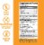 Konsyl® Gut Health Tumeric Ginger Fiber Supplement Gummies Perspective: back