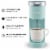 Keurig K-Mini Single Serve K-Cup Coffee Maker, Oasis Perspective: back