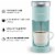 Keurig K-Mini Single Serve K-Cup Coffee Maker, Oasis Perspective: back