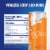 Red Bull Amber Edition Strawberry Apricot Energy Drink Perspective: back