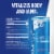 Red Bull Sea Blue Edition Sugar Free Energy Drink Juneberry Cans Perspective: back