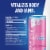 Red Bull Pink Edition Sugar Free Energy Drink Wild Berries Can Perspective: back