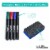 WallDeca Monthly Dry Erase Wall Calendar Planner Whiteboard: Wipe Off Erasable Calendar Perspective: back