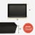 Chef Pomodoro Detroit Style Pizza Pan, 14x10", Non-Stick Aluminum, Pre-Seasoned Bakeware Perspective: back