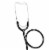 McKesson General Exam Stethoscope, Black Tube, 22 inch 01-670HBKGM, 10 Ct Perspective: back