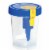 McKesson Urine Collection Cup, Urine Specimen Container with Lid Perspective: back