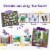 Pintar Oil Based Paint Markers - 24 Pack with 20 (5 mm Tips) & 4 (1 mm Tips) Perspective: back