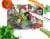 Carolines Treasures 8131LCB Louisiana Spices Glass Cutting Board Large Perspective: back