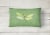 Carolines Treasures  8864PW1216 Dragonfly on Avacado Canvas Fabric Decorative Pi Perspective: back