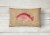 Carolines Treasures  8812PW1216 Strawberry Snapper Canvas Fabric Decorative Pill Perspective: back