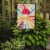 Carolines Treasures SB3112GF Snowball Snow cone stand Open Garden Flag Perspective: back