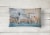 Carolines Treasures  JMK1013PW1216 Blue Heron in the reeds Canvas Fabric Decorat Perspective: back