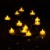 AGPtEK 100pcs LED Tealight Candles Battery Operated Flameless Steady Amber Yellow Perspective: back