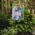 Carolines Treasures SS4809GF Siberian Husky Easter Eggtravaganza Garden Flag Perspective: back